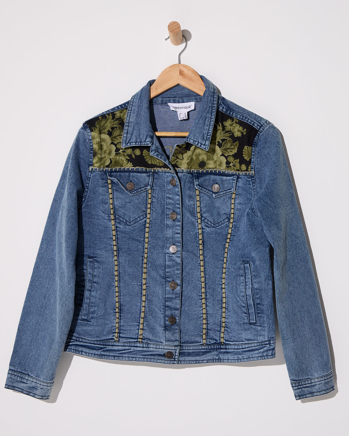 Keqioa Denim Jacket - Indigo