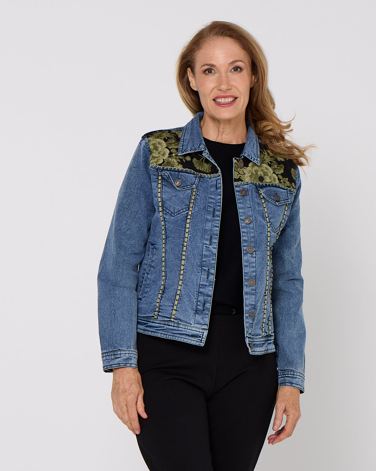 Keqioa Denim Jacket - Indigo