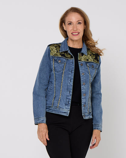 Keqioa Denim Jacket - Indigo