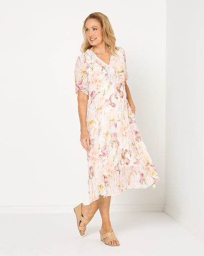 Birralee Dress - Iris Bloom
