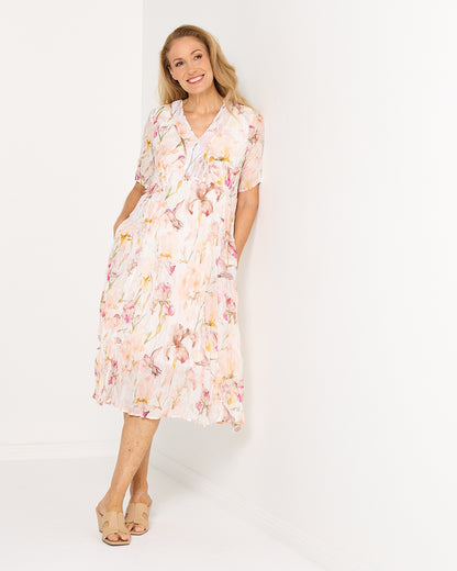 Birralee Dress - Iris Bloom
