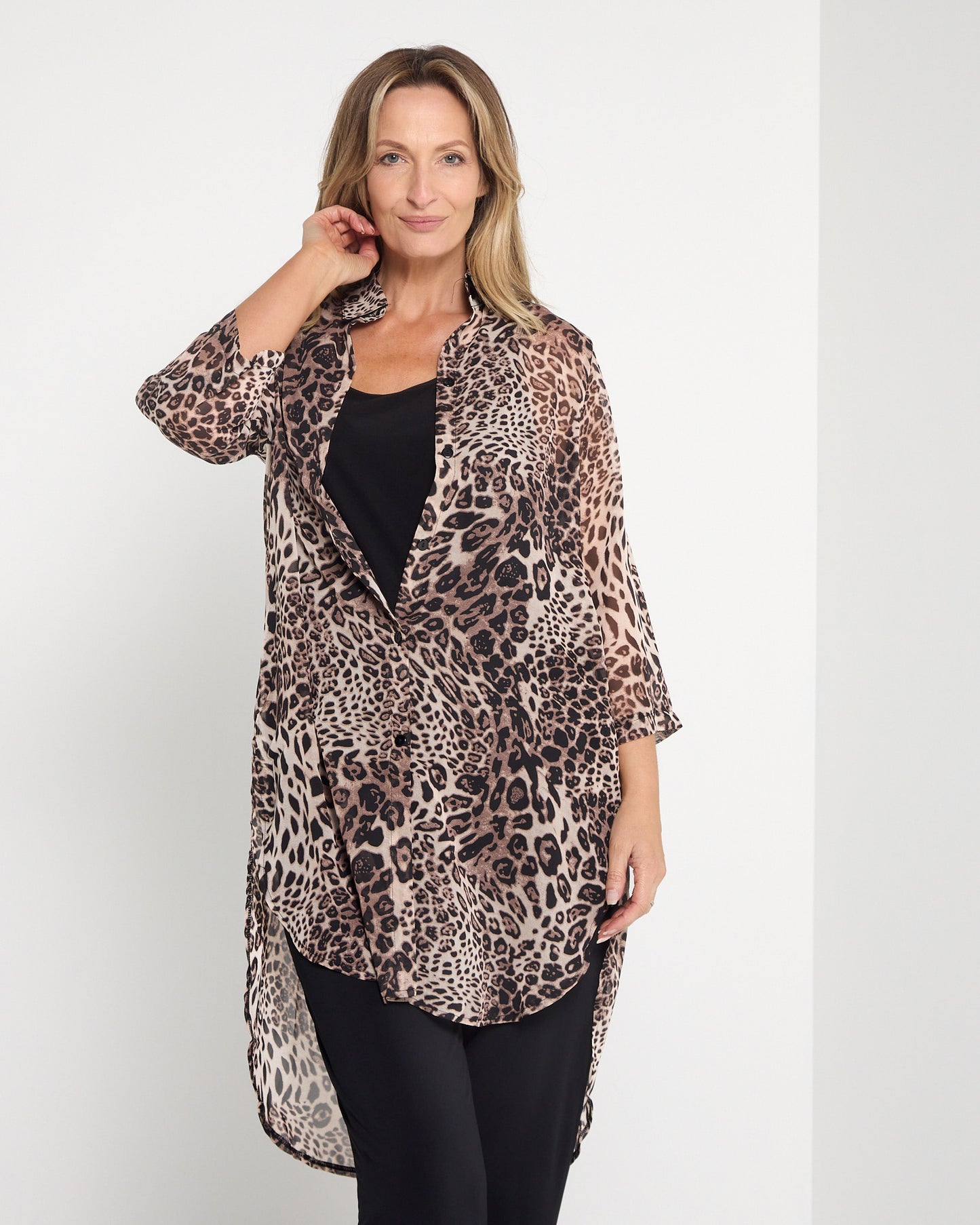Zanzibar Long Shirt - Animal