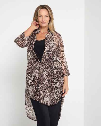 Zanzibar Long Shirt - Animal