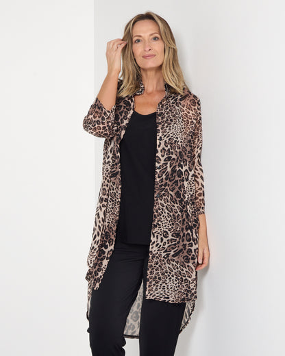 Zanzibar Long Shirt - Animal