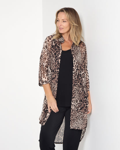 Zanzibar Long Shirt - Animal