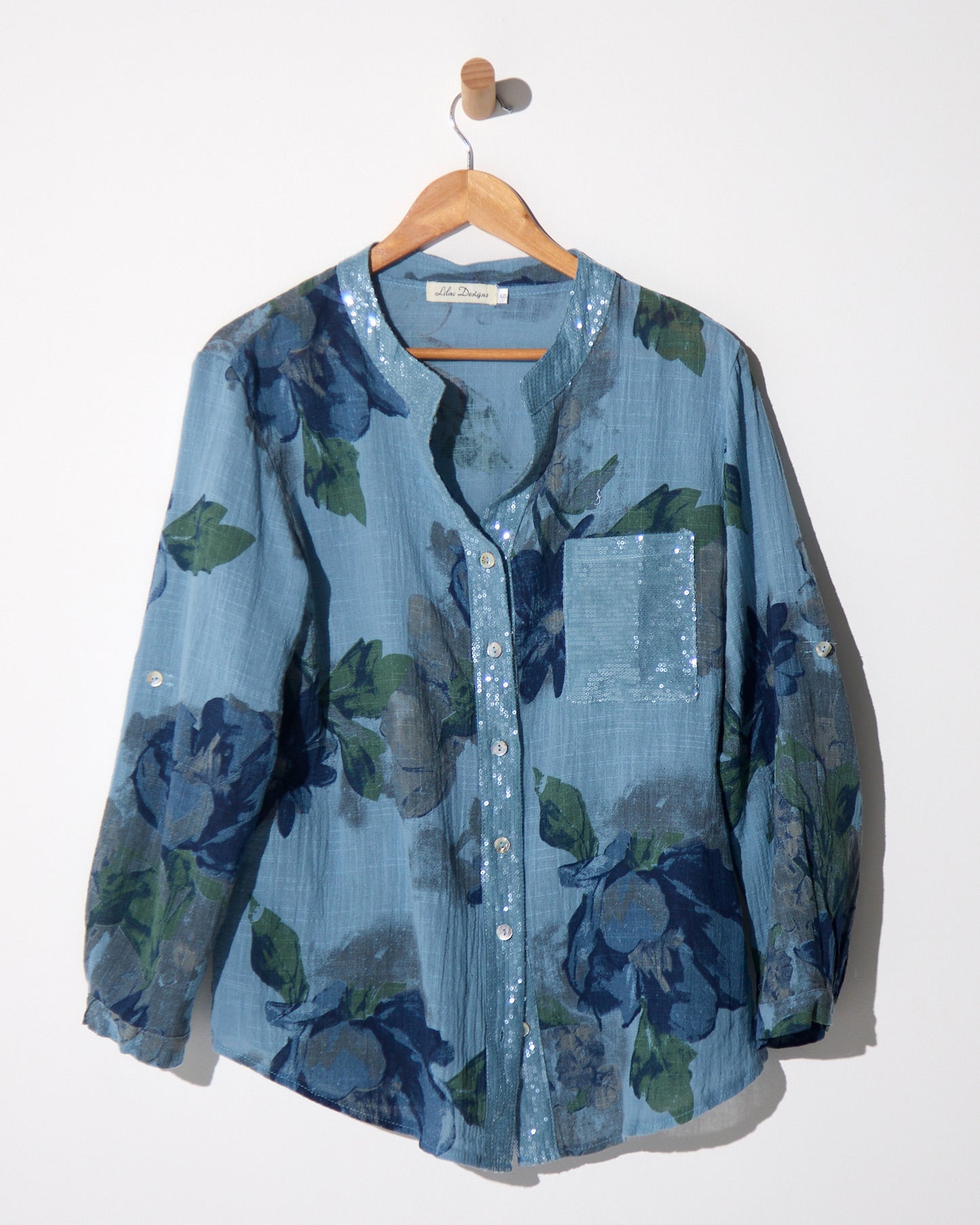 Carimo Top - Blue Wash