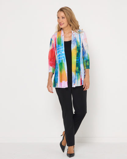 Lexie Easy Fit Jacket - Aurora Canvas