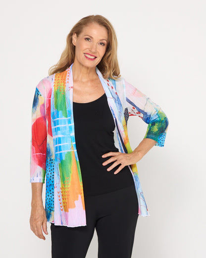 Lexie Easy Fit Jacket - Aurora Canvas