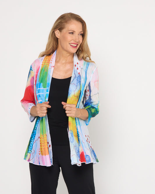 Lexie Easy Fit Jacket - Aurora Canvas