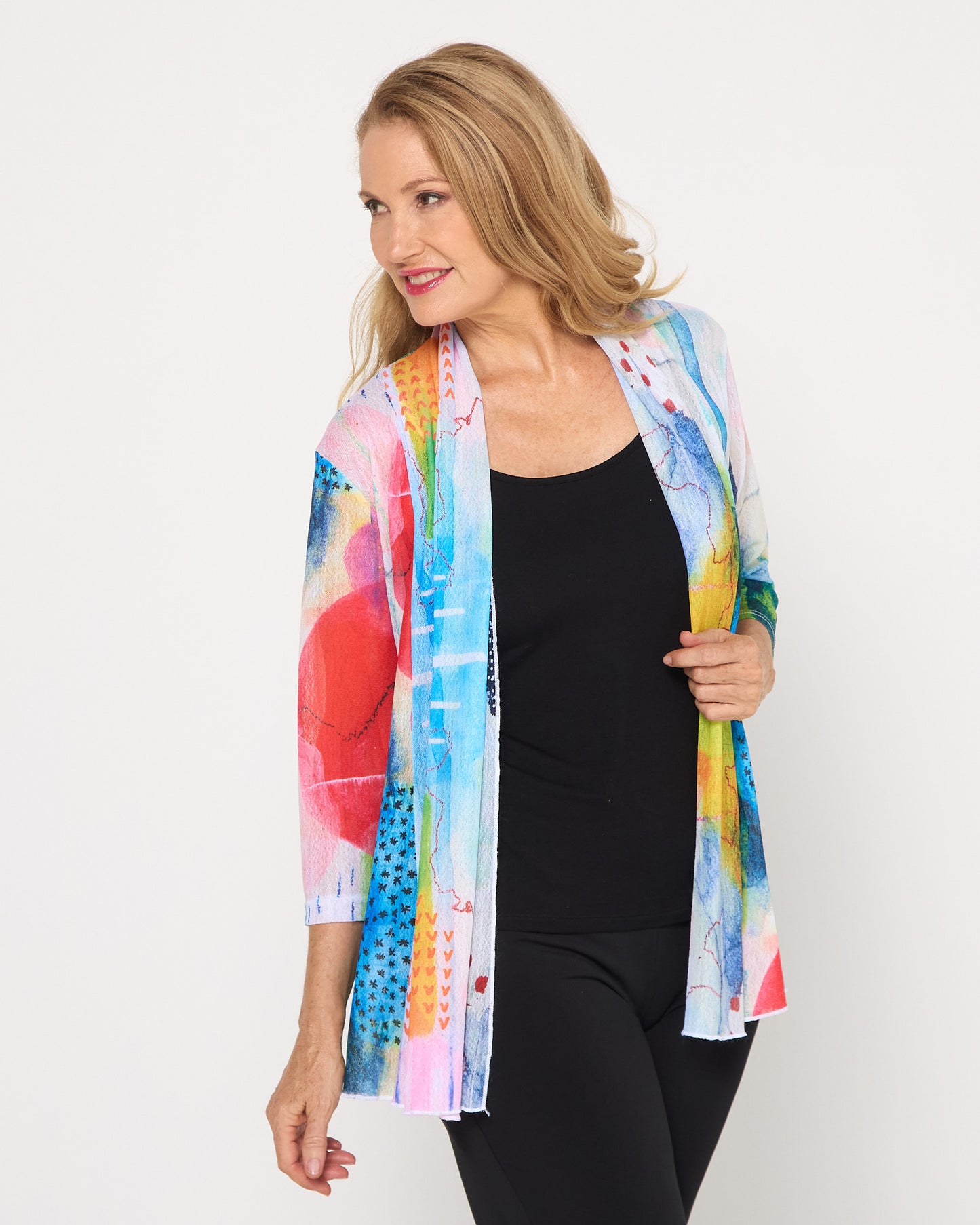 Lexie Easy Fit Jacket - Aurora Canvas