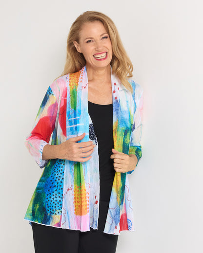 Lexie Easy Fit Jacket - Aurora Canvas