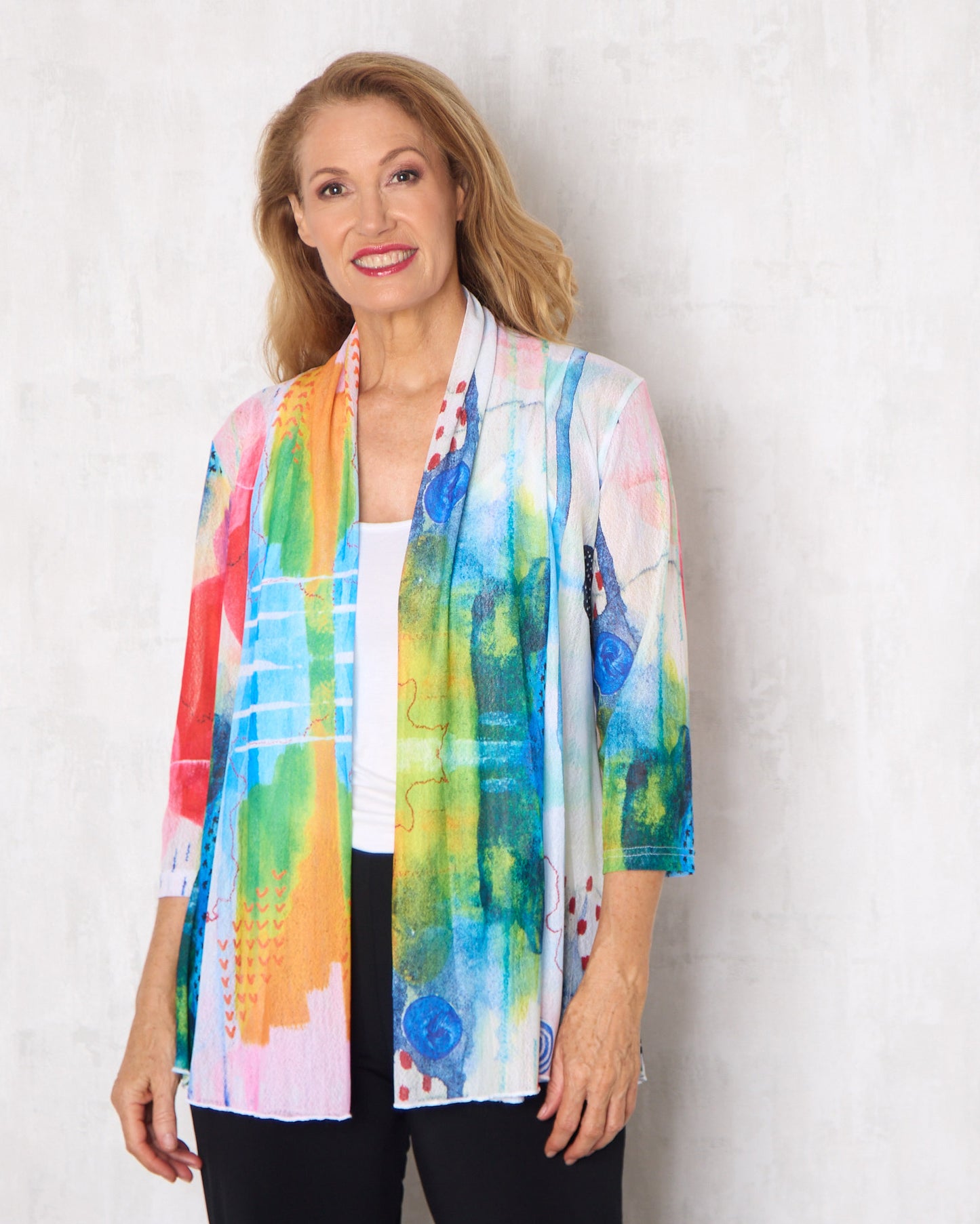 Lexie Easy Fit Jacket - Aurora Canvas