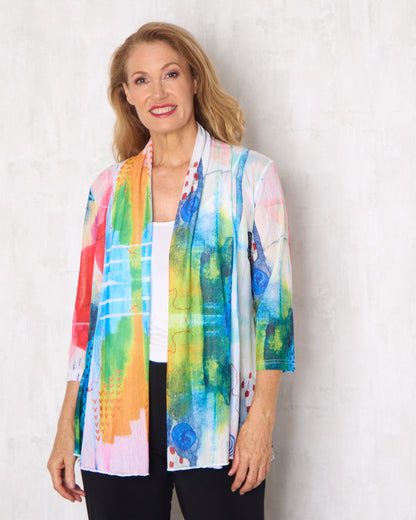 Lexie Easy Fit Jacket - Aurora Canvas