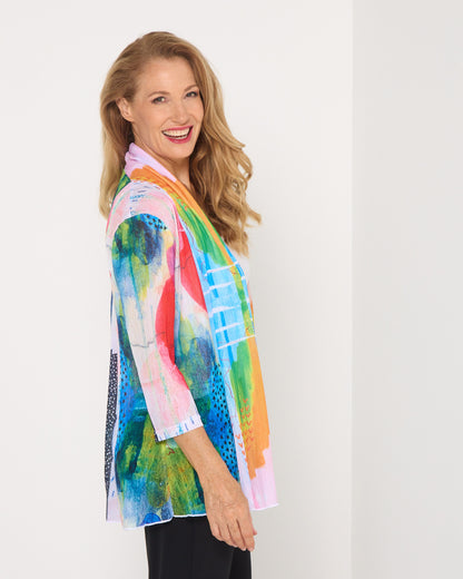 Lexie Easy Fit Jacket - Aurora Canvas