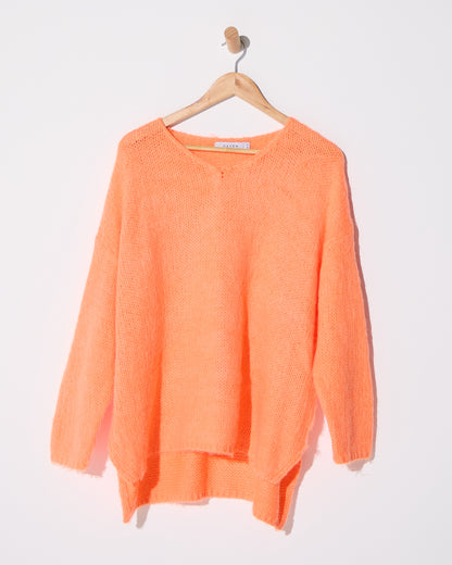 Lyon Relaxed Jumper - Orange