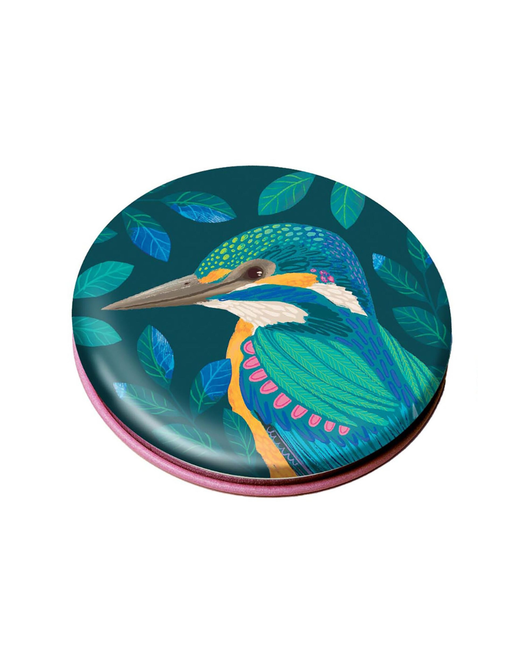 Kingfisher Two-sided Compact Pocket Mirror