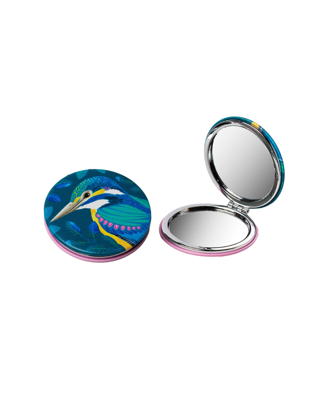 Kingfisher Two-sided Compact Pocket Mirror