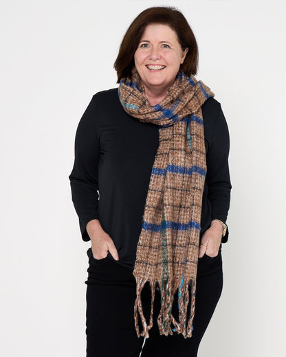 Scotsburn Scarf - Highland Camel