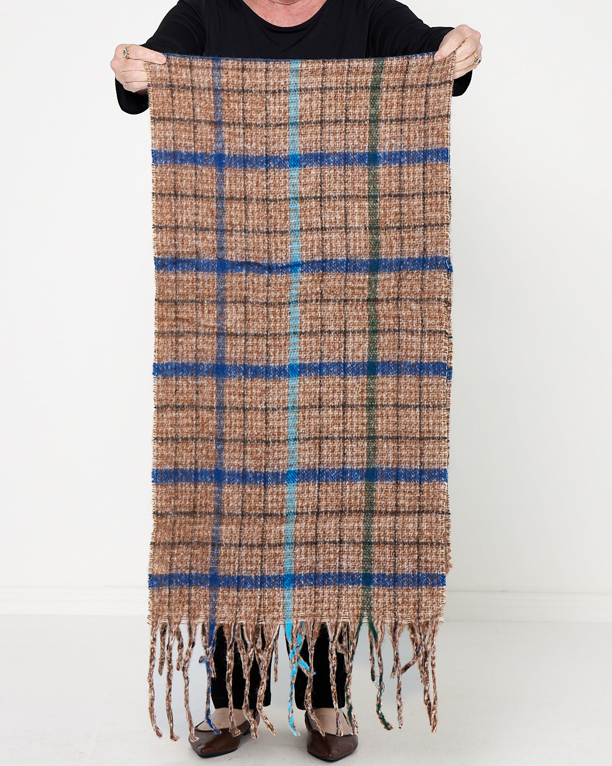 Scotsburn Scarf - Highland Camel