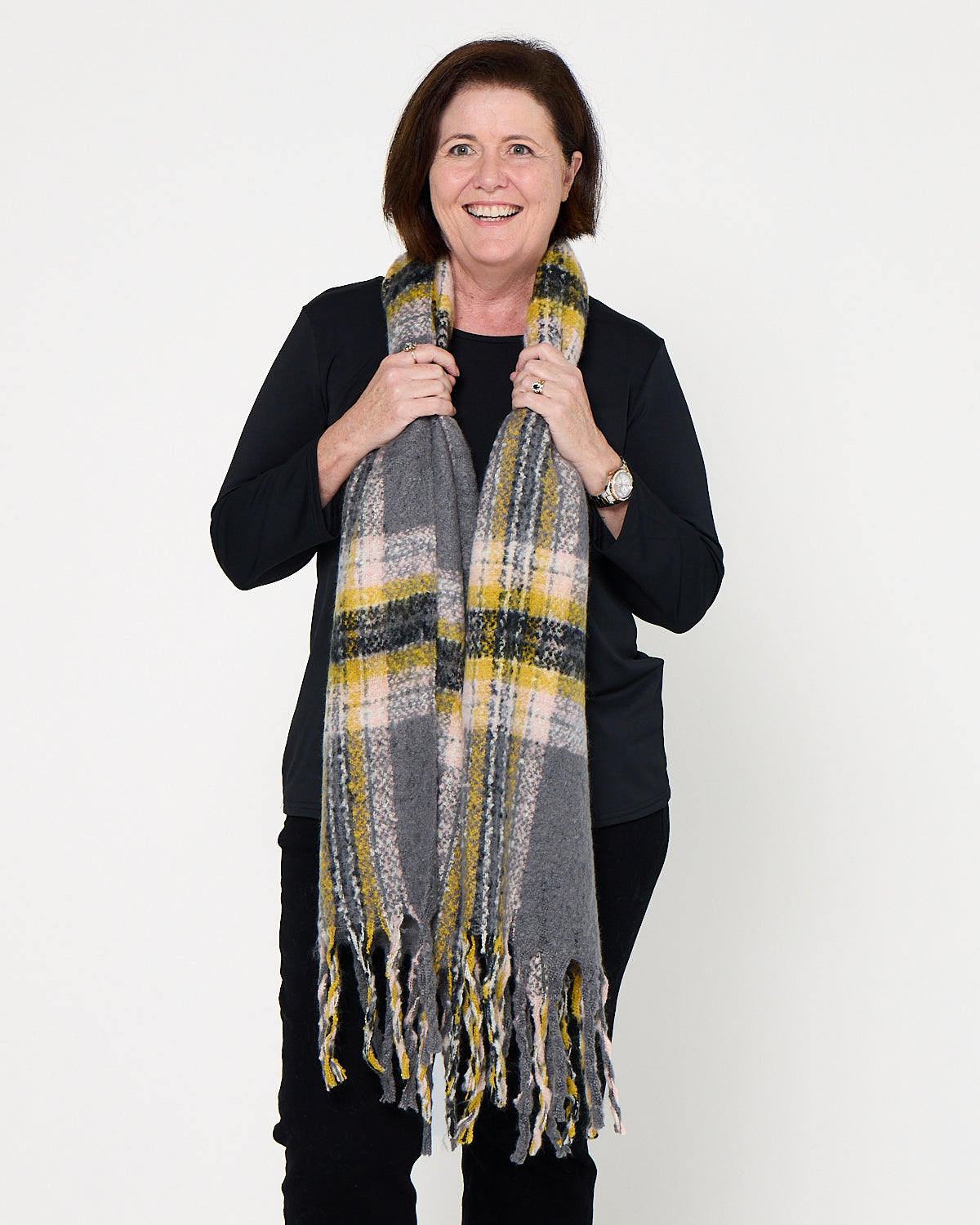 Sandsmere Scarf - Golden Mist