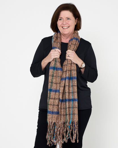 Scotsburn Scarf - Highland Camel
