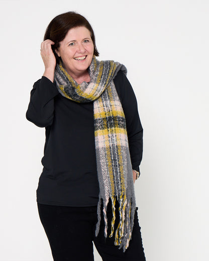 Sandsmere Scarf - Golden Mist