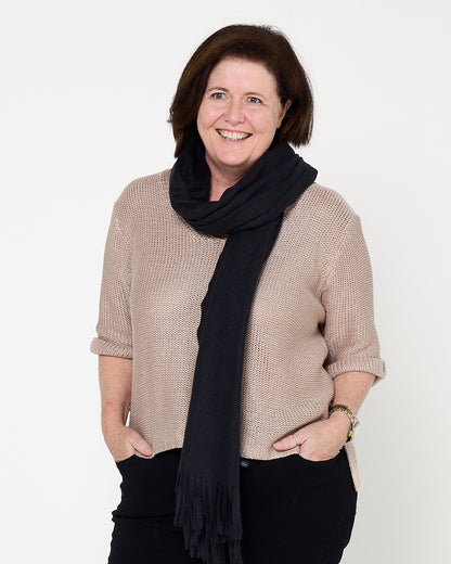 Tenby Scarf - Black