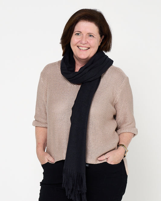 Tenby Scarf - Black