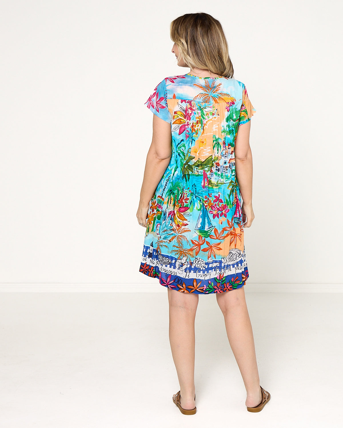 Easy Fit Cotton Dress - Summer Fun