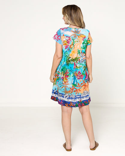 Easy Fit Cotton Dress - Summer Fun