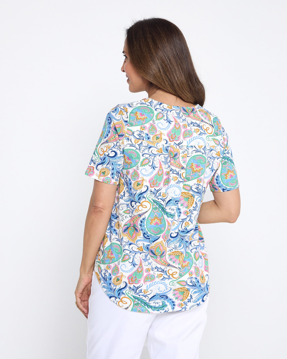 Ellington Top - Soft Paisley