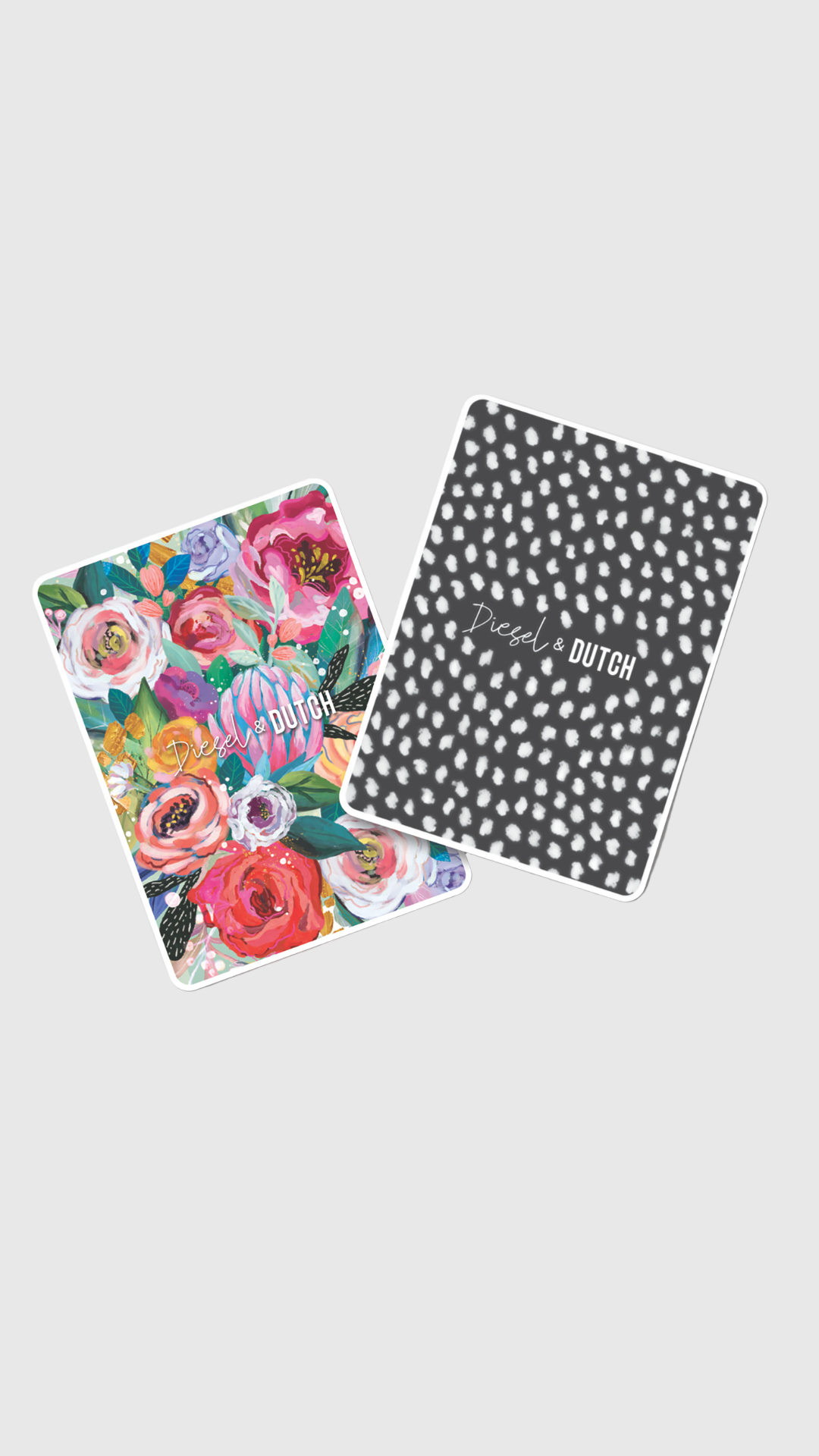 Floral Casino Playing Cards (2 Pack Set)