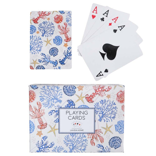 Playing Cards - Red Lobster