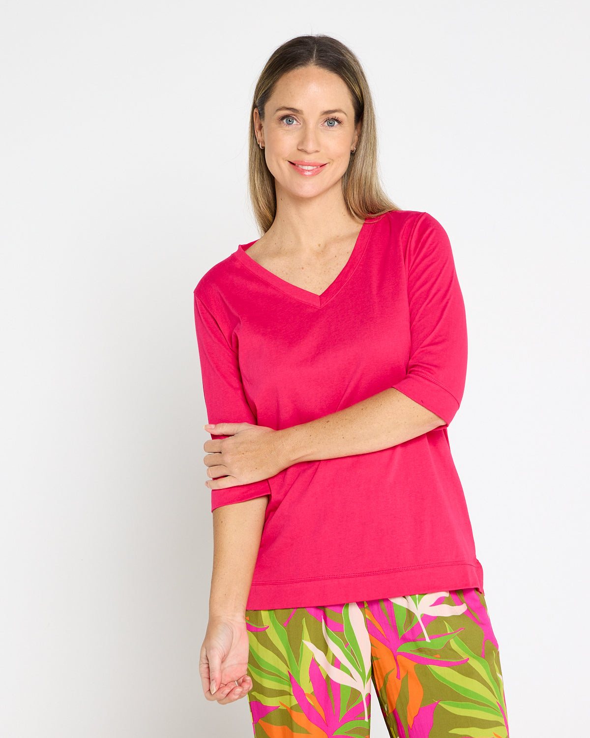 Sunshine Tee - Hot Pink