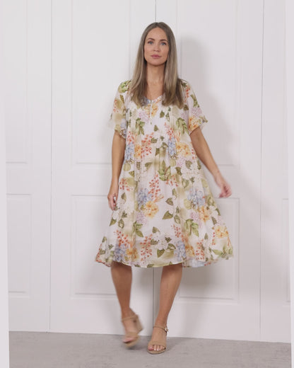 Lamia Dress - Garden Bloom