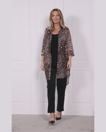 Zanzibar Long Shirt - Animal