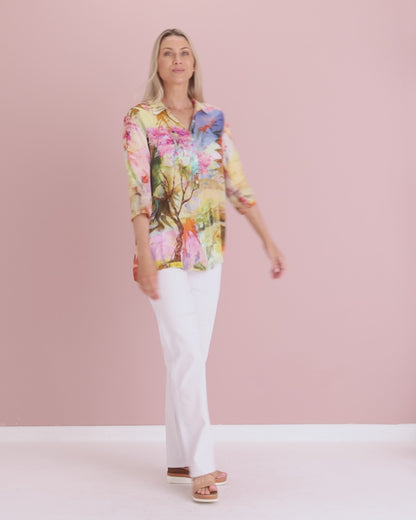 Digital Collared Shirt - Scenic