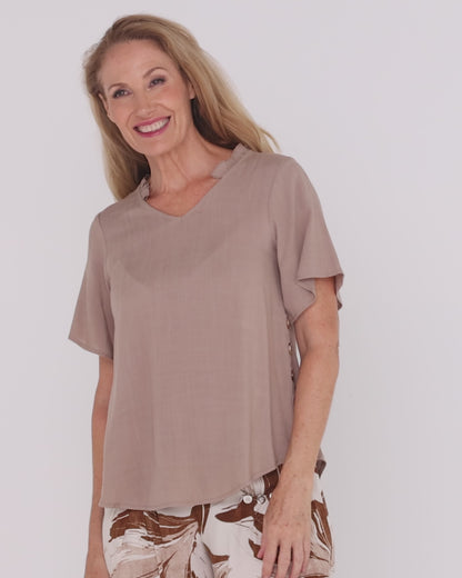 Alicia Top - Mushroom