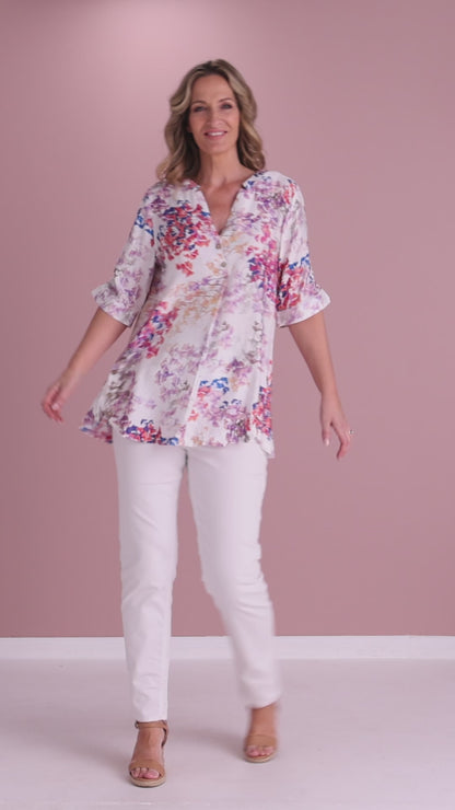 Amelia Top - Soft Floral