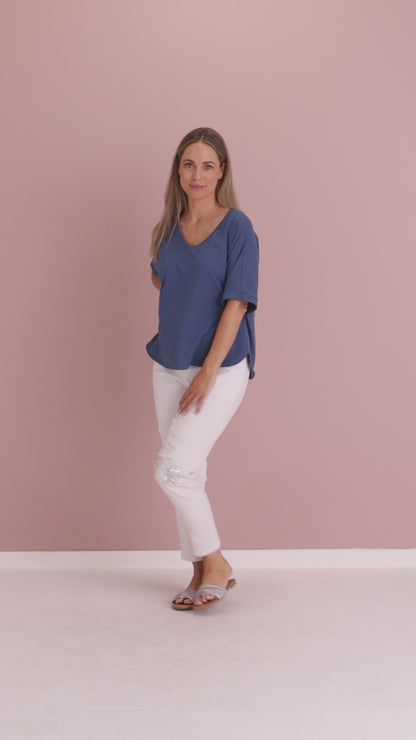Daily Favourite Tee - Denim Blue
