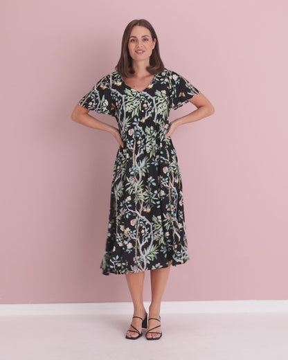 Brighton Dress - Forest Glade