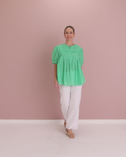 Monty Shirt - Gumdrop Green