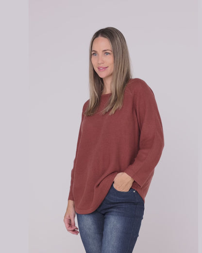 Darlington Knit - Rust