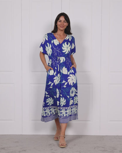 Montgomery Dress - Royal