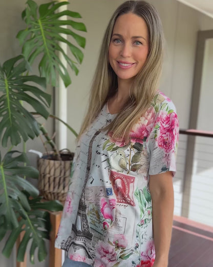 Harper Tee – Parisian Rose