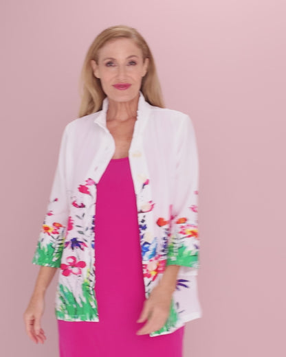 Petra Stretch Slip - Hot Pink
