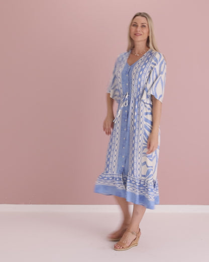 Indigo Sands Dress – Sky