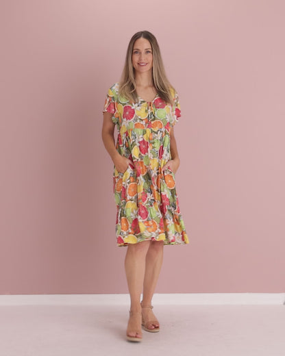 Summer Sun Dress - Citrus