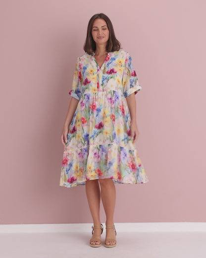 Lillian Dress - Daffodil Fields