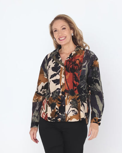 Dagomba Shirt - Autumn Tones